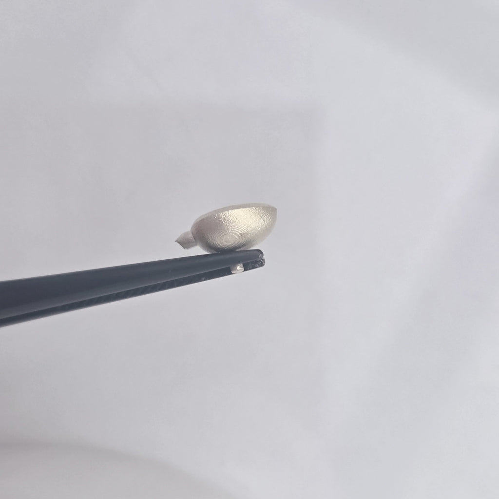 Pear Shape Pebble Setting 6x4mm