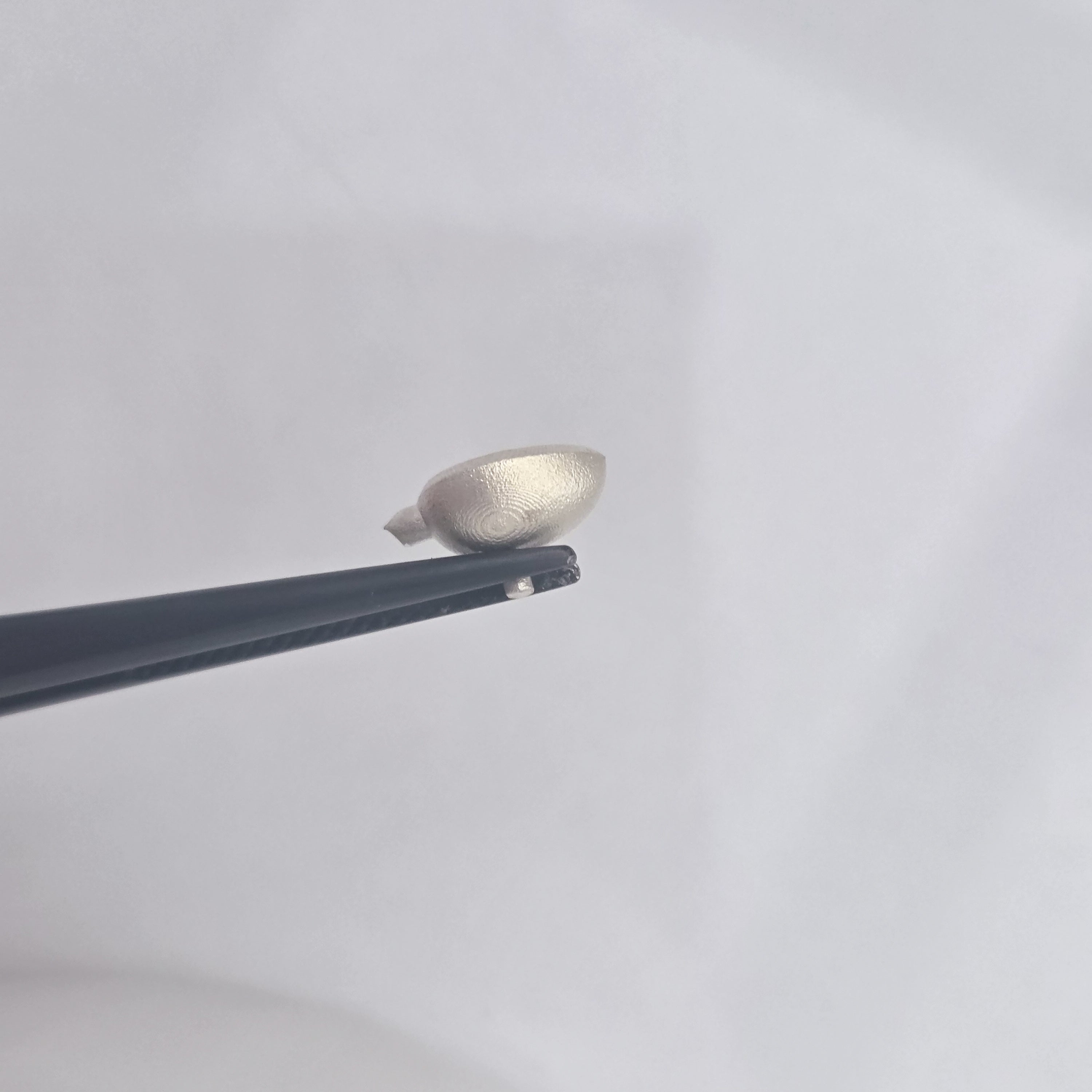 Pear Shape Pebble Setting 6x4mm