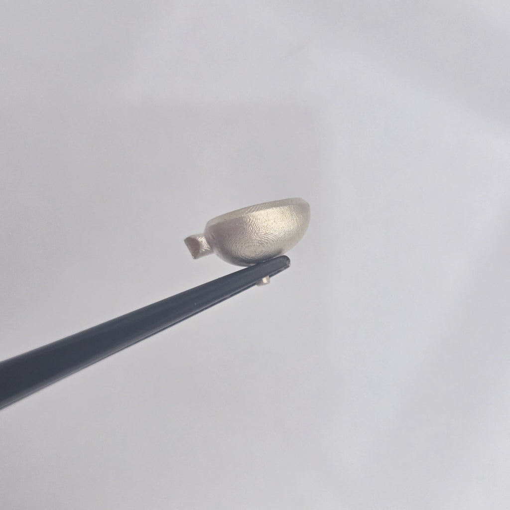 Pear Shape Pebble Setting 7x5mm
