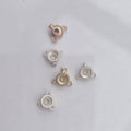 Solitaire Bezel Pendant 4mm