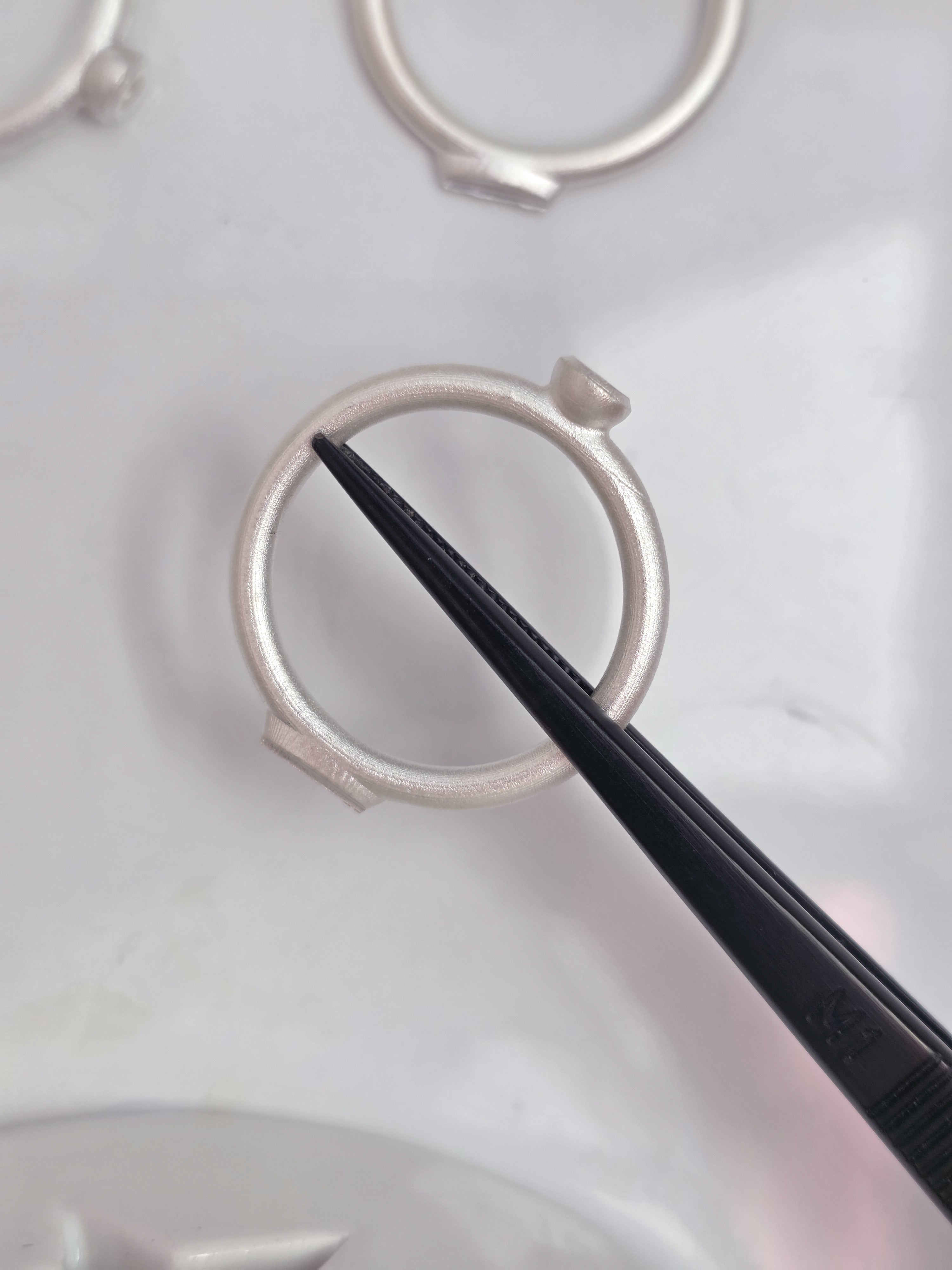 Pebble Stone Stacking Ring