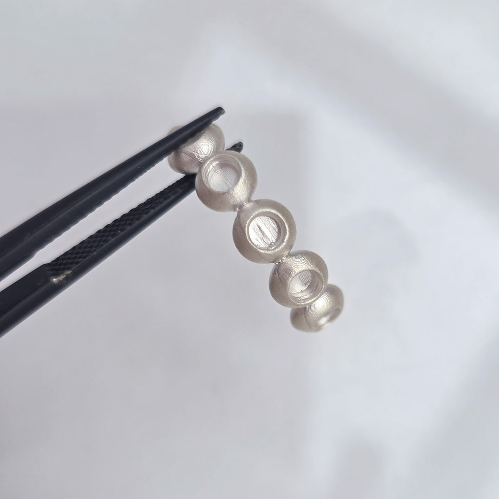 3mm Bezel Setting - 5 Stone Setting Blank for Ring